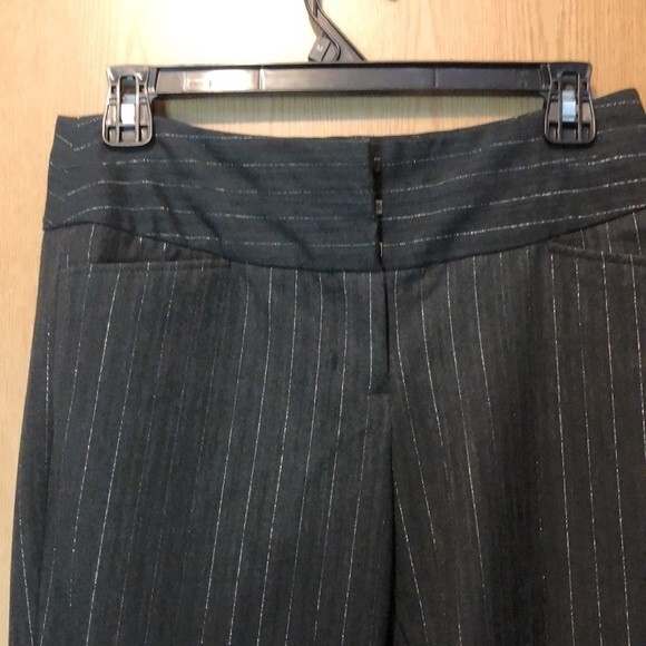 Express editor trousers size 2 grey with silver tinsel - Picture 9 of 9